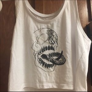 Doughnuts & Deadlifts crop top